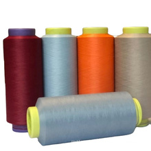 full dull DTY Polyester yarn 150D/48f dope dyed color yarn for weaving and knitting